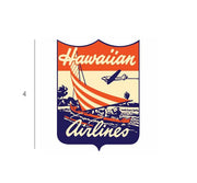 Vintage Airline Logo - Airlines Vintage Logo - American Airlines Eagle - American Airlines Vintage Decal - American Airlines Retro Logo - Retro Aviation Decal - Retro Airline Logo - Aviation Decal-Aircraft Sticker-Aircraft Markings-Aviation Sticker- Aircraft Decal-Airline Logos-Airline Markings - Hawaiian Airlines - Hawaiian Airlines Decal