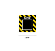 Panic Button-Funny Decal-Military Decal-Aviation Decal-Aircraft Sticker-Aircraft Markings-Aviation Sticker-Military Aircraft Decal