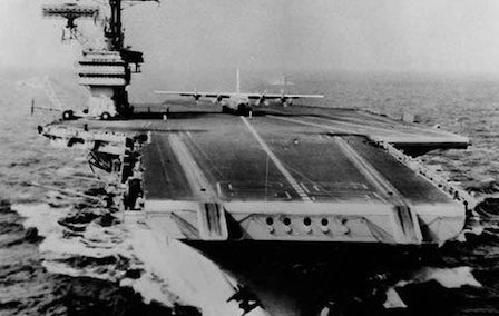 A C-130 Lands on an Aircraft Carrier!