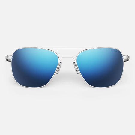 Randolph Engineering Aviator - Matte Chrome & Atlantic Blue