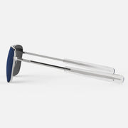 Randolph Engineering Aviator - Matte Chrome & Atlantic Blue