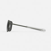 Class A Aviator - Military Olive & American Gray Aviator Sunglasses side view