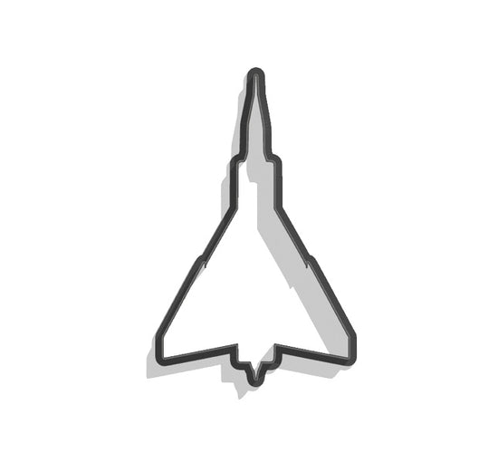 Avro Arrow Cookie Cutter - RCAF Cookie Cutter -Airplane Cookie Cutter - Aircraft Cookie Cutter - Fighter jet cookie Cutter-Aviation Collectables - Pilot Gear - Flight Gear - Pilot Toys - Aviation Cooking Supplies