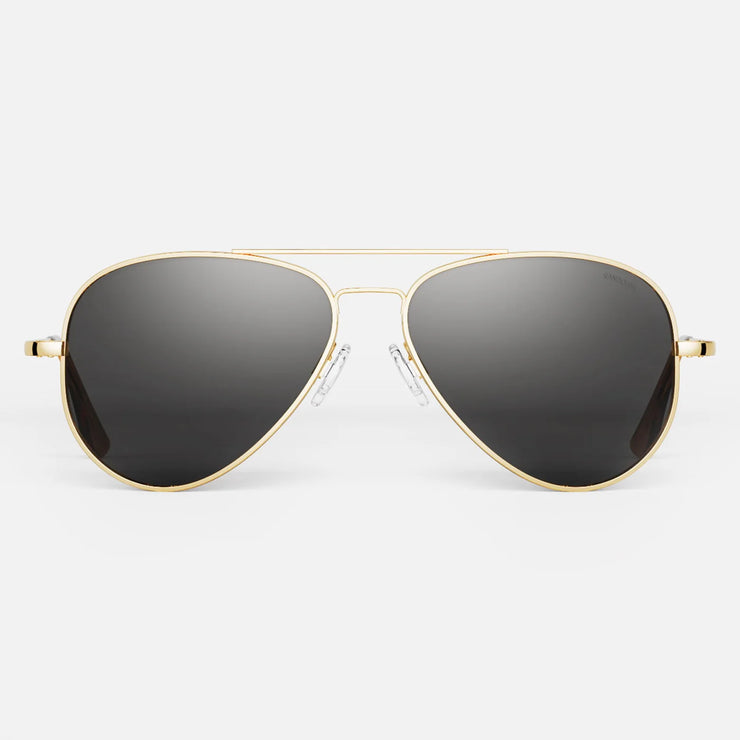 Randolph Engineering Concorde - 23K Gold & American Grey Polarized - Front View