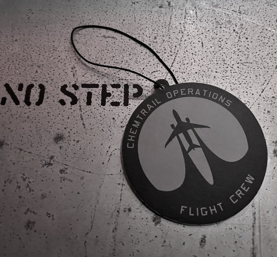 Chemtrail Operations air Freshener - funny aviation gag gift for pilots