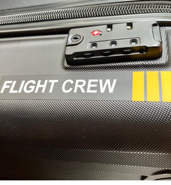 Flight Crew Luggage Tag - Flight Crew Car Marking – Sierra Hotel ...