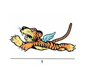 AVG Flying Tiger WW2 aircraft marking decal 