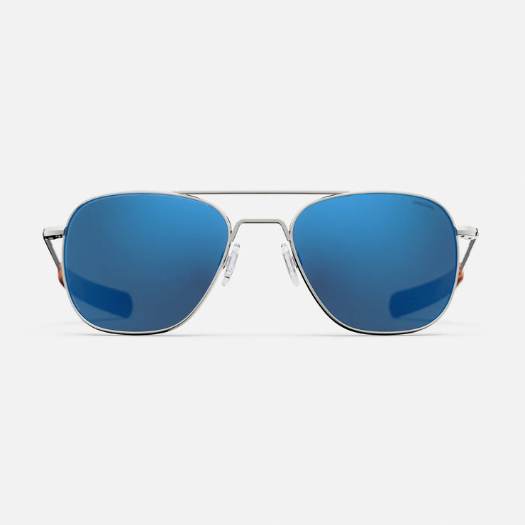 Aviator - Gunmetal & Atlantic Blue - Front View