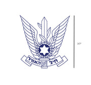IDF Decal - Israeli Air Force Decal - Israeli Air Force - Military Decal-Aviation Decal-Aircraft Sticker-Aircraft Markings-Squadron Markings-Aviation Sticker-Military Aircraft Decal