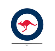 RAAF Decal-Royal Australian Air Force Decal-Military Decal-Aviation Decal-Aircraft Sticker-Aircraft Markings-Aviation Sticker-Military Aircraft Decal