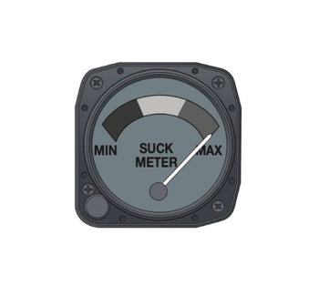 Suck Meter Aviation Decal