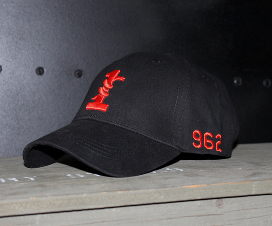 HABU #962 SR-71 Blackbird aviation baseball Cap - side view