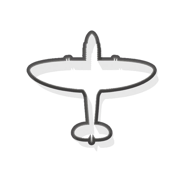 Spitfire Cookie Cutter 