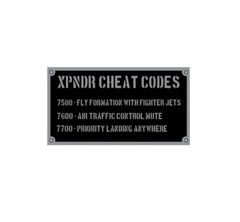 Aviation Cheat Codes - funny aviation decal