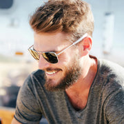 Randolph Engineering Aviators - Matte Chrome & AGX worn by pilot