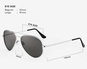 Randolph Engineering Concorde - 23K Gold & American Grey Polarized