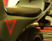 Military Decal-Aviation Decal-Aircraft Sticker-Aircraft Markings-Aviation Sticker-Military Aircraft Decal-Ejection Triangle- Monocycle decal