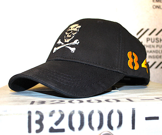 Skull and Crossbones Jolly Rogers Squadron F14 Aviation Baseball Cap