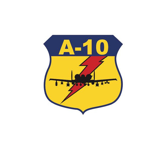 A-10 Warthog Military Aircraft Decal