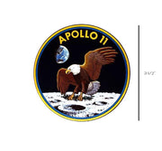 Apollo 11 - Apollo 11 Decal - Apollo Program - NASA Decal-Nasa Insignia-Space Sticker-Military Decal-Aviation Decal-Aircraft Sticker-Aircraft Markings-Aviation Sticker-Military Aircraft Decal- Space Decal - NASA Meatball- Nasa Decal