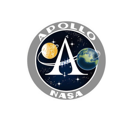 Apollo Program - Apollo Decal - Apollo Sticker - NASA Decal-Nasa Insignia-Space Sticker-Military Decal-Aviation Decal-Aircraft Sticker-Aircraft Markings-Aviation Sticker-Military Aircraft Decal