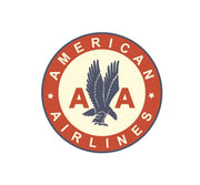 Vintage Airline Logo - Airlines Vintage Logo - American Airlines Eagle - American Airlines Vintage Decal - American Airlines Retro Logo - Retro Aviation Decal - Retro Airline Logo - Aviation Decal-Aircraft Sticker-Aircraft Markings-Aviation Sticker- Aircraft Decal-Airline Logos-Airline Markings