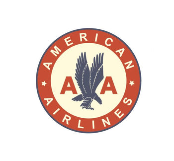 Vintage Airline Logo - Airlines Vintage Logo - American Airlines Eagle - American Airlines Vintage Decal - American Airlines Retro Logo - Retro Aviation Decal - Retro Airline Logo - Aviation Decal-Aircraft Sticker-Aircraft Markings-Aviation Sticker- Aircraft Decal-Airline Logos-Airline Markings