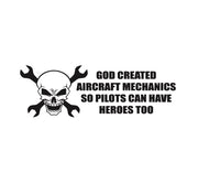 Aviation Mechanics Decal-Military Decal-Aviation Decal-Aircraft Sticker-Aircraft Markings-Squadron Markings-Aviation Sticker-Military Aircraft Decal