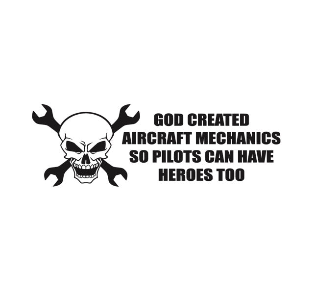 Aviation Mechanics Decal-Military Decal-Aviation Decal-Aircraft Sticker-Aircraft Markings-Squadron Markings-Aviation Sticker-Military Aircraft Decal