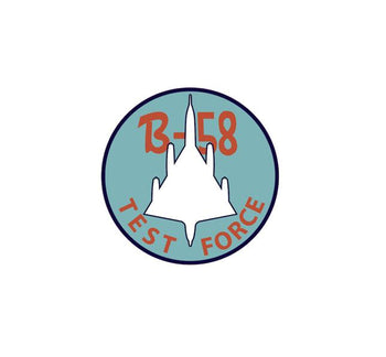 B-58 Hustler aircraft decal