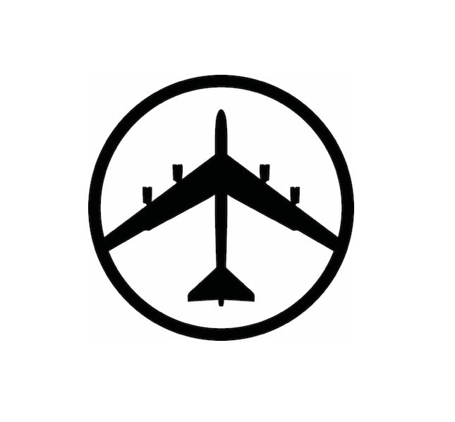B52 Bomber-B52 Decal-USAF Decal-Military Decal-Aviation Decal-Aircraft Sticker-Aircraft Markings-Squadron Markings-Aviation Sticker-Military Aircraft Decal