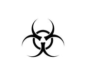 Bio hazard-Zombie Apocalypse-Hazardous materials-Aircraft markings-Warning sign