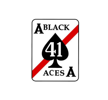 USN Black Aces VF-41 Squadron Aviation Decal