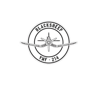 WW2 F4U Corsair Decal Blacksheep Squadron Decal