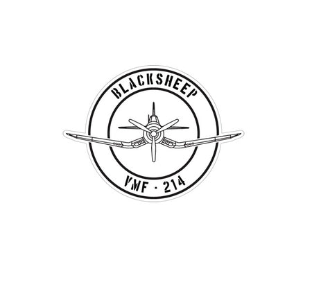 Aviation Decal-USN Decal-Aviation Sticker-Military Sticker-Aircraft markings decal-Corsair Decal-USMC Decal-Blacksheep Decal-VMF214 decal