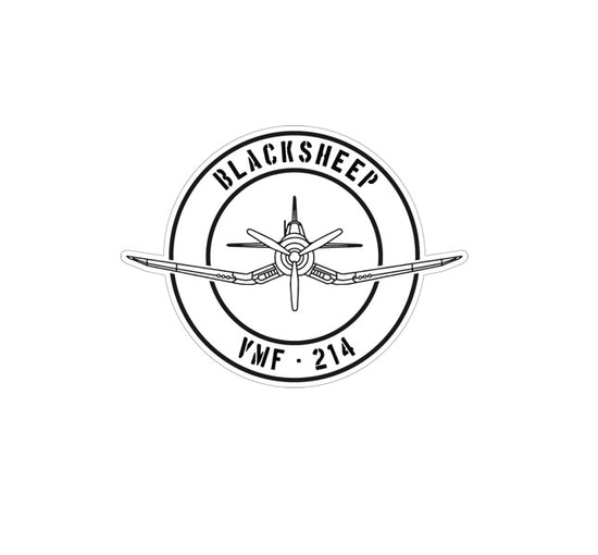 WW2 F4U Corsair Decal Blacksheep Squadron Decal