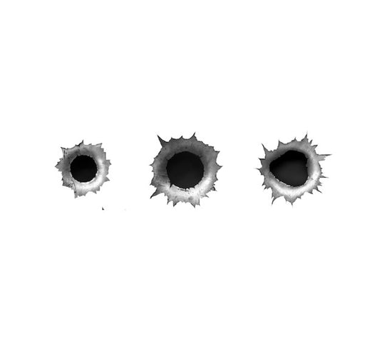Bullet Hole Decal - Bullet Hole Sticker - Aircraft Marking-Aviation Decal-Aviation Sticker