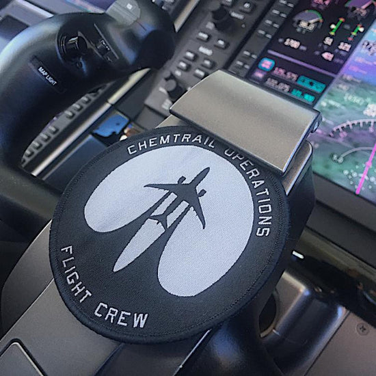  Chemtrail Flight Crew Patch