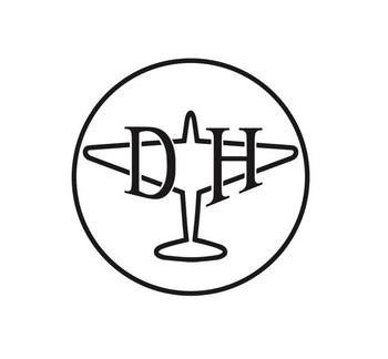Aviation Decal - de Havilland Aircraft Company - de Havilland Aircraft Company decal - Retro Aviation Decal - Aviation Sticker - Aircraft Markings - Aviation Logo - Retro Aviation Logo - Aircraft sticker - Aviation History Decal 