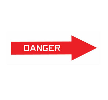 Danger Arrow-Aircraft Marking Decal-Military Decal