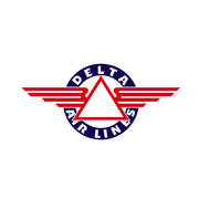 Delta Airlines - Vintage Airline Logo - Delta Airlines Vintage Logo - Delta Airlines Wings - Retro Aviation Decal - Retro Airline Logo - Aviation Decal-Aircraft Sticker-Aircraft Markings-Aviation Sticker- Aircraft Decal-Airline Logos-Airline Markings