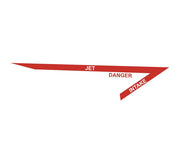 F-14 Tomcat Jet Intake Markings - Red (Right) – Sierra Hotel Aeronautics