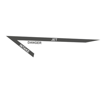 F14 Tomcat Jet Intake Decal-Military Aircraft Markings
