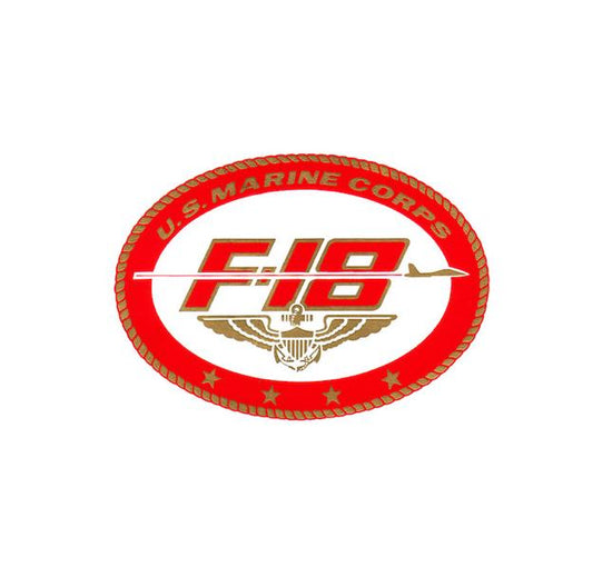 USMC F18 Hornet Decal-Military Decal