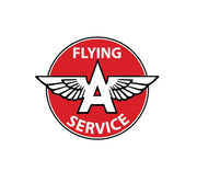 Aviation Decal - Flying A - Aviation sticker - Wings - Aviation history decal - Retro Aviation Decal - Vintage Aviation Decal - Pilot Decal - Sierra Hotel Aeronautics  