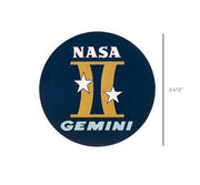 Gemini Program - Gemini Decal - Apollo Program - Sticker - NASA Decal-Nasa Insignia-Space Sticker-Military Decal-Aviation Decal-Aircraft Sticker-Aircraft Markings-Aviation Sticker-Military Aircraft Decal