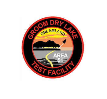 Area 51 Groom Lake Decal-Aviation Sticker