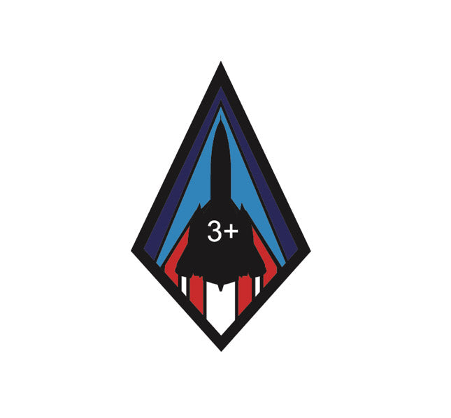 Mach 3+ Decal