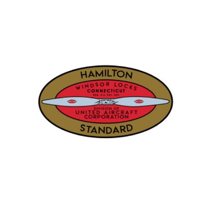 Hamilton Standard Sticker - Hamilton Standard Decal - Aviation logo - aviation history logo sticker - Vintage Airlines - Retro Airline Decal - Aviation Decal - Airline Decal -  Airlines sticker - Airways Company - Airline Logo Decal - Aircraft sticker 