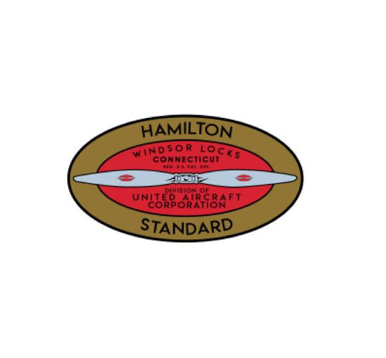 Hamilton Standard Decal-Vintage Aviation Logo